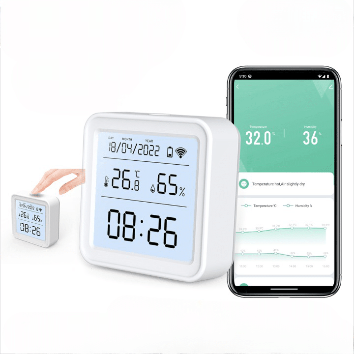 Thermomètre connecté smartphone - La Boutique de la Domotique